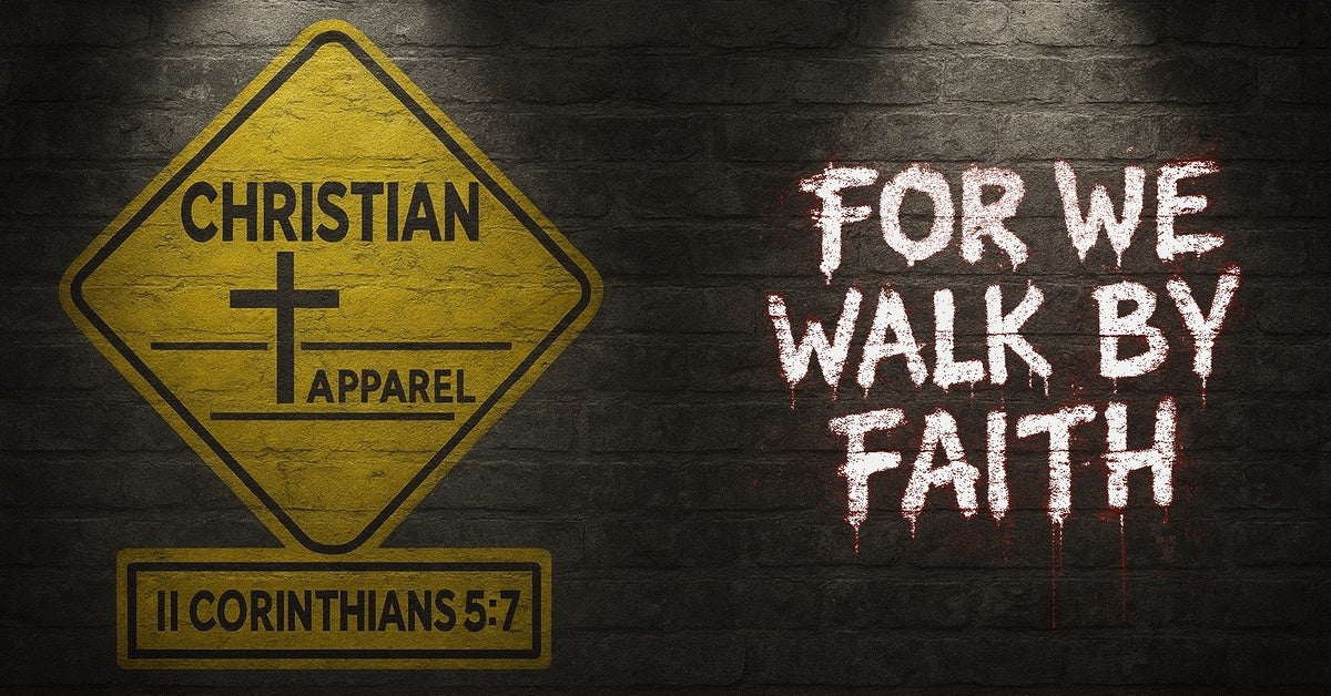 Christian Crossing Apparel street sign lo