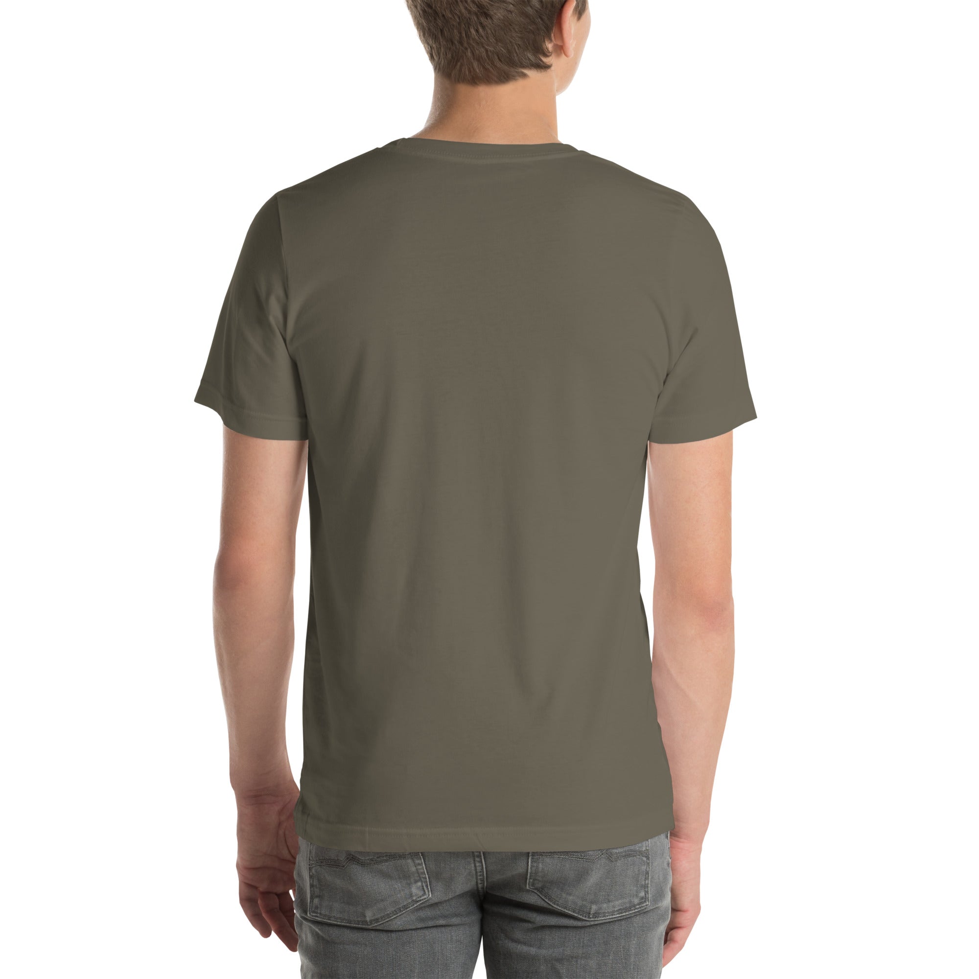 Christian t-shirt – Seek Him Psalm 63:1 – Christian Crossing Apparel-Back